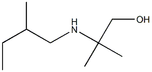 2-methyl-2-[(2-methylbutyl)amino]propan-1-ol Struktur