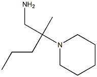 2-methyl-2-piperidin-1-ylpentan-1-amine Struktur