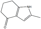 2-methyl-4,5,6,7-tetrahydro-1H-indol-4-one Struktur