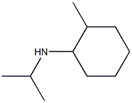 2-methyl-N-(propan-2-yl)cyclohexan-1-amine Struktur