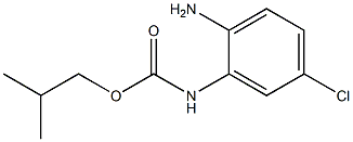 2-methylpropyl N-(2-amino-5-chlorophenyl)carbamate Struktur