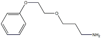 3-(2-phenoxyethoxy)propan-1-amine Struktur