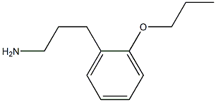 3-(2-propoxyphenyl)propan-1-amine Struktur