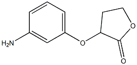 3-(3-aminophenoxy)oxolan-2-one Struktur