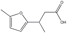 3-(5-methylfuran-2-yl)butanoic acid Struktur