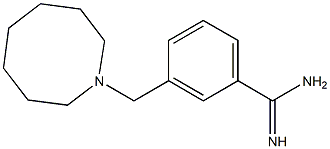 3-(azocan-1-ylmethyl)benzene-1-carboximidamide Struktur