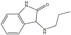 3-(propylamino)-1,3-dihydro-2H-indol-2-one Struktur