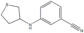 3-(thiolan-3-ylamino)benzonitrile Struktur