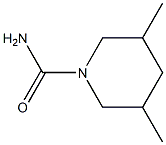 3,5-dimethylpiperidine-1-carboxamide Struktur