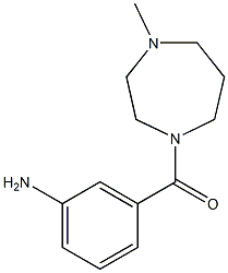 3-[(4-methyl-1,4-diazepan-1-yl)carbonyl]aniline Struktur