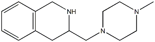 3-[(4-methylpiperazin-1-yl)methyl]-1,2,3,4-tetrahydroisoquinoline Struktur