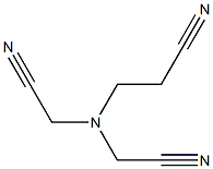 3-[bis(cyanomethyl)amino]propanenitrile Struktur