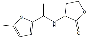 3-{[1-(5-methylthiophen-2-yl)ethyl]amino}oxolan-2-one Struktur