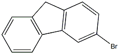 3-bromo-9H-fluorene Struktur