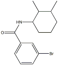 3-bromo-N-(2,3-dimethylcyclohexyl)benzamide Struktur