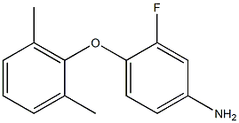 4-(2,6-dimethylphenoxy)-3-fluoroaniline Struktur