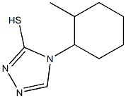 4-(2-methylcyclohexyl)-4H-1,2,4-triazole-3-thiol Struktur