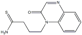 4-(2-oxoquinoxalin-1(2H)-yl)butanethioamide Struktur