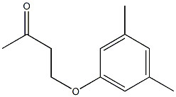 4-(3,5-dimethylphenoxy)butan-2-one Struktur