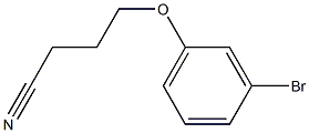 4-(3-bromophenoxy)butanenitrile Struktur