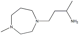 4-(4-methyl-1,4-diazepan-1-yl)butan-2-amine Struktur