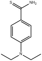 4-(diethylamino)benzene-1-carbothioamide Struktur