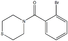 4-[(2-bromophenyl)carbonyl]thiomorpholine Struktur