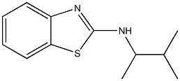 N-(3-methylbutan-2-yl)-1,3-benzothiazol-2-amine Struktur