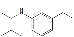 N-(3-methylbutan-2-yl)-3-(propan-2-yl)aniline Struktur