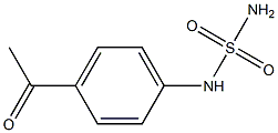 N-(4-acetylphenyl)sulfamide Struktur