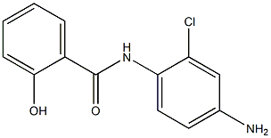 N-(4-amino-2-chlorophenyl)-2-hydroxybenzamide Struktur