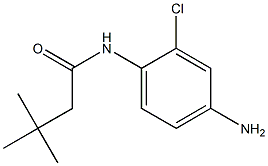 N-(4-amino-2-chlorophenyl)-3,3-dimethylbutanamide Struktur