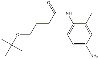 N-(4-amino-2-methylphenyl)-4-(tert-butoxy)butanamide Struktur