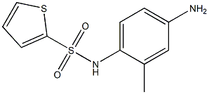 N-(4-amino-2-methylphenyl)thiophene-2-sulfonamide Struktur