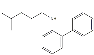 N-(5-methylhexan-2-yl)-2-phenylaniline Struktur