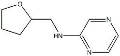 N-(oxolan-2-ylmethyl)pyrazin-2-amine Struktur