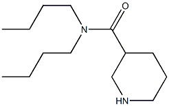 N,N-dibutylpiperidine-3-carboxamide Struktur