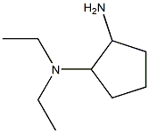 N,N-diethylcyclopentane-1,2-diamine Struktur