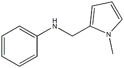 N-[(1-methyl-1H-pyrrol-2-yl)methyl]aniline Struktur