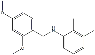 N-[(2,4-dimethoxyphenyl)methyl]-2,3-dimethylaniline Struktur