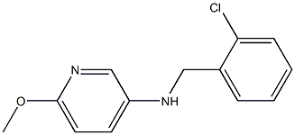 N-[(2-chlorophenyl)methyl]-6-methoxypyridin-3-amine Struktur