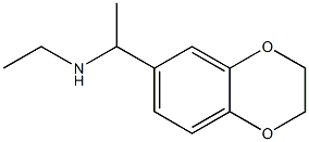 N-[1-(2,3-dihydro-1,4-benzodioxin-6-yl)ethyl]-N-ethylamine Struktur