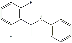 N-[1-(2,6-difluorophenyl)ethyl]-2-methylaniline Struktur