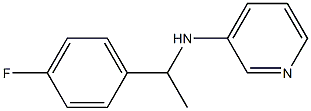 N-[1-(4-fluorophenyl)ethyl]pyridin-3-amine Struktur