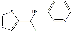 N-[1-(thiophen-2-yl)ethyl]pyridin-3-amine Struktur