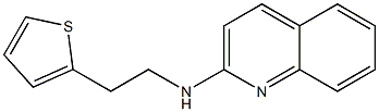 N-[2-(thiophen-2-yl)ethyl]quinolin-2-amine Struktur