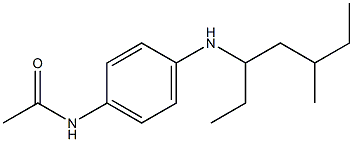 N-{4-[(5-methylheptan-3-yl)amino]phenyl}acetamide Struktur