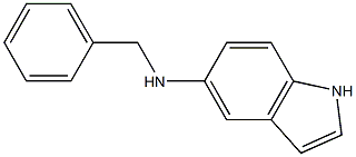 N-benzyl-1H-indol-5-amine Struktur