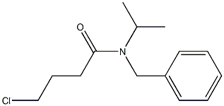 N-benzyl-4-chloro-N-(propan-2-yl)butanamide Struktur