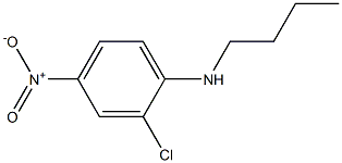 N-butyl-2-chloro-4-nitroaniline Struktur